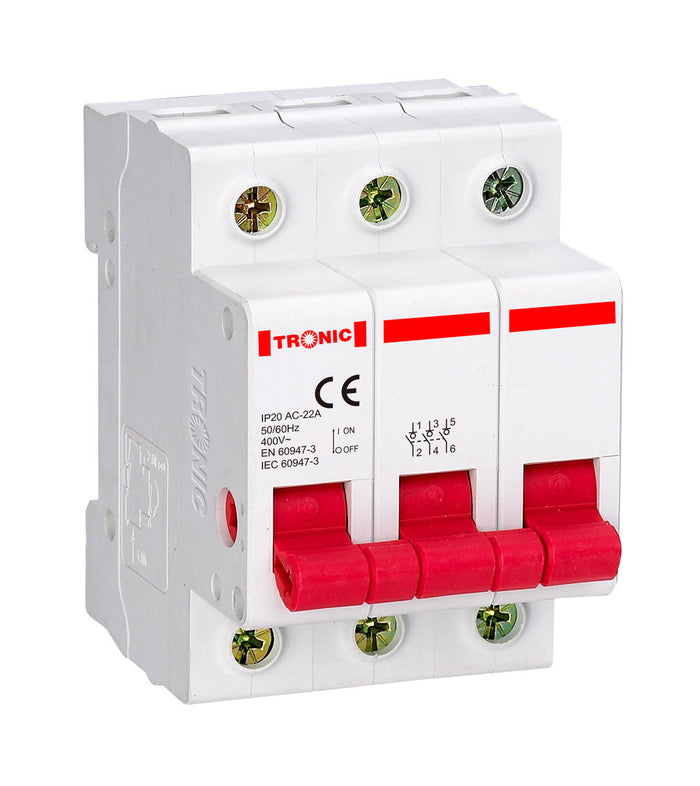 Tronic Mcb 50Amps Triple Pole 1 Tronic Mcb 50Amps Triple Pole