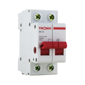 Tronic Double Pole Isolator 40A