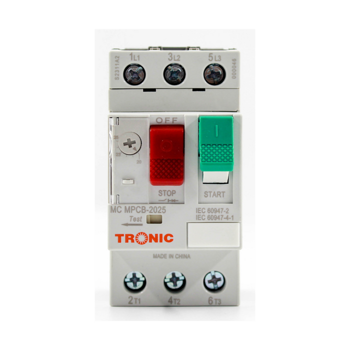 Tronic Motor Protection Circuit Breaker 20-25Amps 1 Tronic Motor Protection Circuit Breaker 20-25Amps