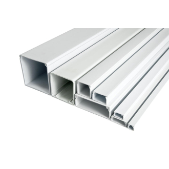 Tronic PVC Trunking 50mmx50mm