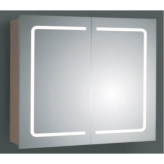 Tronic Mirror Light with Two Door Cabinet