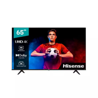 Hisense 65" LED UHD 4K Smart TV with Dolby Vision, 4K AI Upscaler, Game Mode PLUS, Voice Control, Precision Colou, VIDAA 65A6N