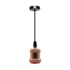 Tronic Hanging E27(Screw) Pendant Holder Rose Gold