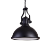 Tronic Elegant Industrial Black Pendant