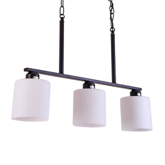 Tronic Opal Glass Cylinder Pendant Lamp