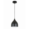 Tronic Small Black Dome Pendant