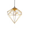 Tronic Gold Diamond Cage Pendant Lamp