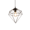 Tronic Black Diamond Cage Pendant Lamp