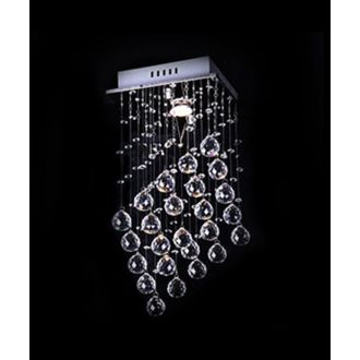 Tronic Modern Crystal Raindrop Chandelier