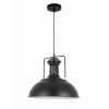 Tronic Black Retro Industrial Pendant