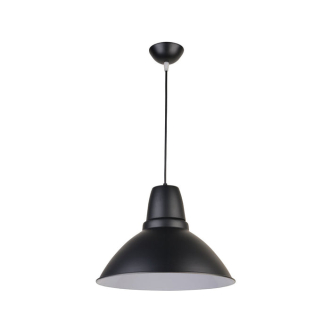 Tronic Black Dome Pendant Light