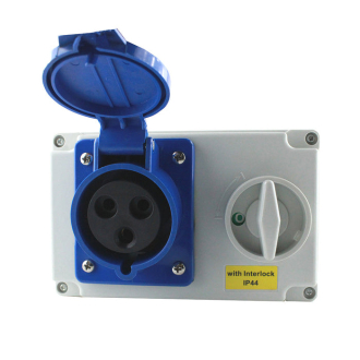 Tronic Industrial Interlock Socket