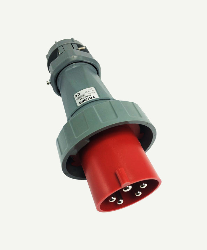 Tronic Industrial Plug 5 Pin 63A Ip67 2 Tronic Industrial Plug 5 Pin 63A Ip67