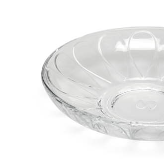 Pasabahce Basic Glass Tea Plate 102mm 6pcs 54451