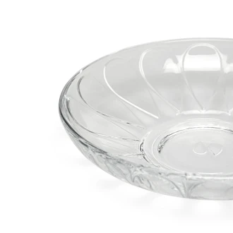 Pasabahce Basic Glass Tea Plate 102mm 6pcs 54451