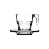 Pasabahce Casablanka Cup Saucer 70ml 6pcs Fully Tempered and Dishwasher Safe 95753