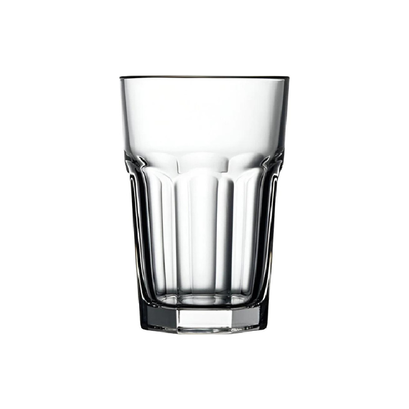 Pasabahce Casablanka Water Glass 415Ml 6Pcs Fully Tempered, Heat Treated, Lead Free 52709