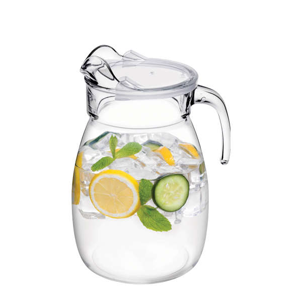 Pasabahce Glass Water Jug With Transparent Lid 2500Ml Dishwasher, Freezer &Amp; Refrigerati... 2 Pasabahce Glass Water Jug With Transparent Lid 2500Ml Dishwasher, Freezer &Amp; Refrigerati...