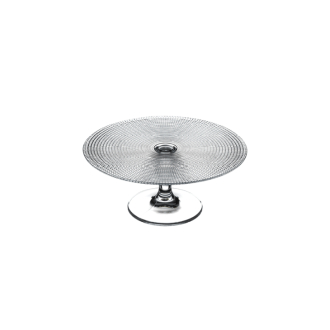 Pasabahce Patisserie Foot Service Glass Plate 28cm, Stylish Design, Versatile Size, High Quality Craftsmanship 95240