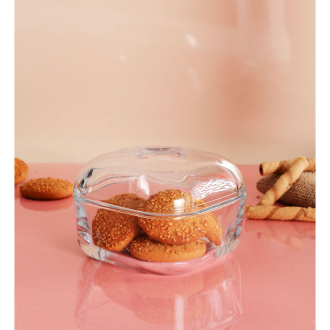 Pasabahce Plus Food Container Glass 415ml Stackable 96887