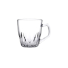 Pasabahce Mercan Mugs 160ml 6pcs Crystal Look, Refined Design and Dishwasher Safe 55733