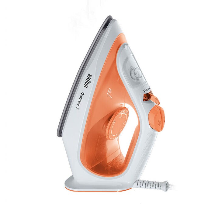 Braun Steam Iron 1900W Texstyle 1 Non-Stick Soleplate 220Ml Light Quick Self-Clean 12710000-Sl1009Or 3 Braun Steam Iron 1900W Texstyle 1 Non-Stick Soleplate 220Ml Light Quick Self-Clean 12710000-Sl1009Or