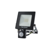 Tronic Black LED Motion Sensor Floodlight 20Watts