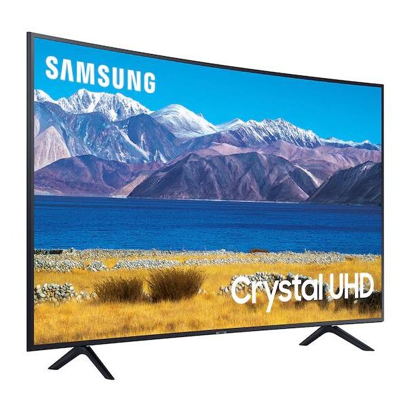 Samsung 65" LED 4K Crystal UHD Smart TV, Air Slim Design, Curved Screen, Ambient Mode, HDR, Game Enhancer, Smart Hub & One Remote Control 65TU8300