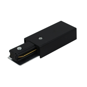 Tronic Black Tracklight Connector with 2 Wires