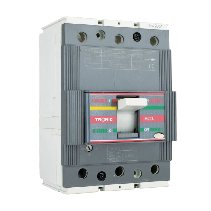 Tronic Mccb 250 Amps 3 Pole Adjustable 1 Tronic Mccb 250 Amps 3 Pole Adjustable