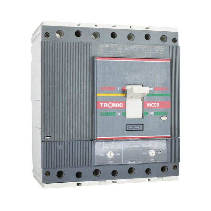 Tronic Mccb 400 Amps 4 Pole Adjustable 1 Tronic Mccb 400 Amps 4 Pole Adjustable