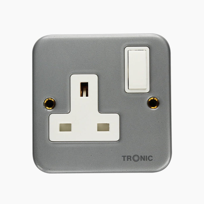 Tronic Single Metal Clad Socket 13Amps 1 Tronic Single Metal Clad Socket 13Amps