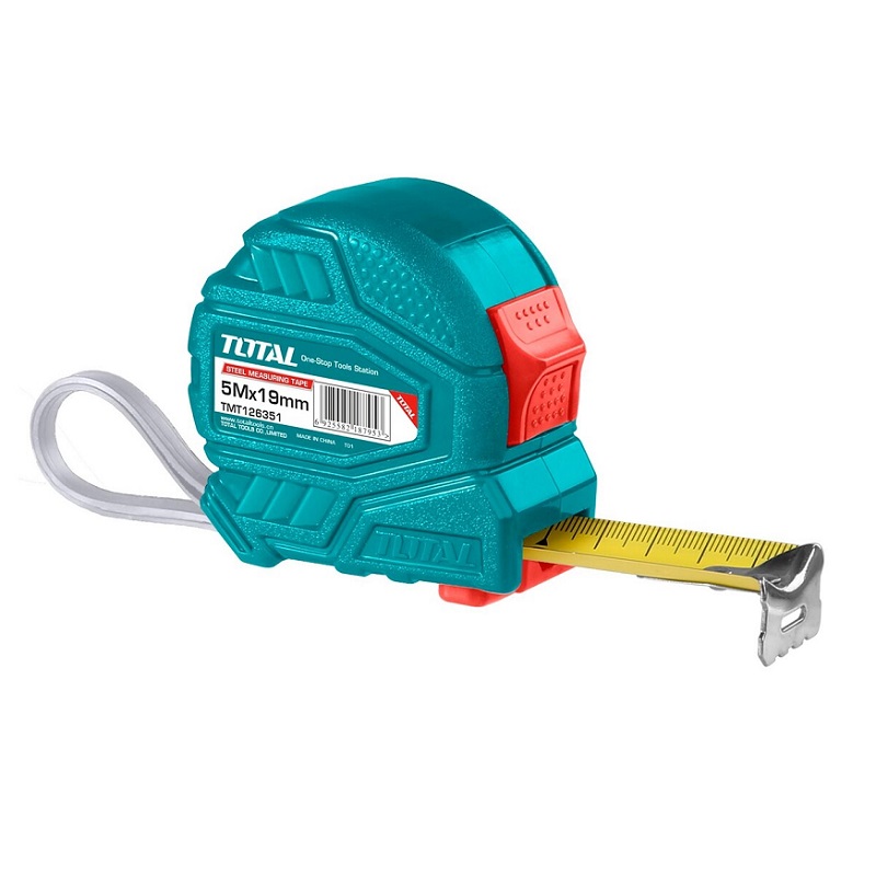 Total Steel Measuring Tape 5M X 19Mm Metric Tmt126351M 1 Total Steel Measuring Tape 5M X 19Mm Metric Tmt126351M