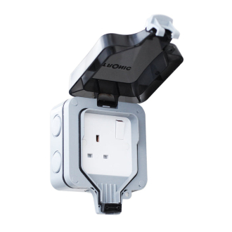 Tronic Waterproof Single Socket 13Amps