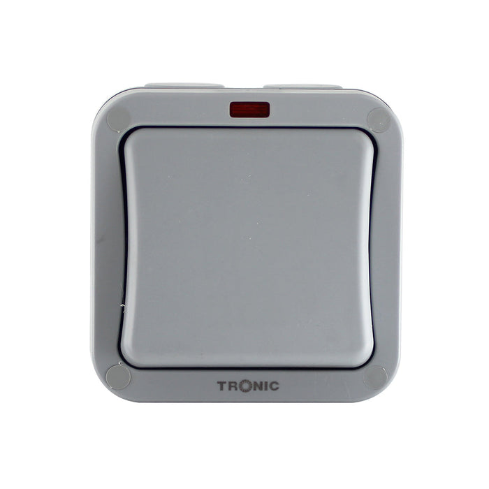 Tronic Waterproof Switch - 1 Gang 2 Way 3 Tronic Waterproof Switch - 1 Gang 2 Way