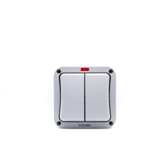 Tronic Waterproof 2 Gang 2 Way Switch