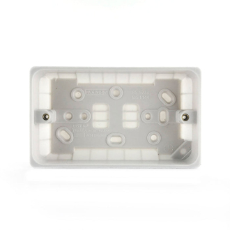 Tronic Twin Switch Surface Box