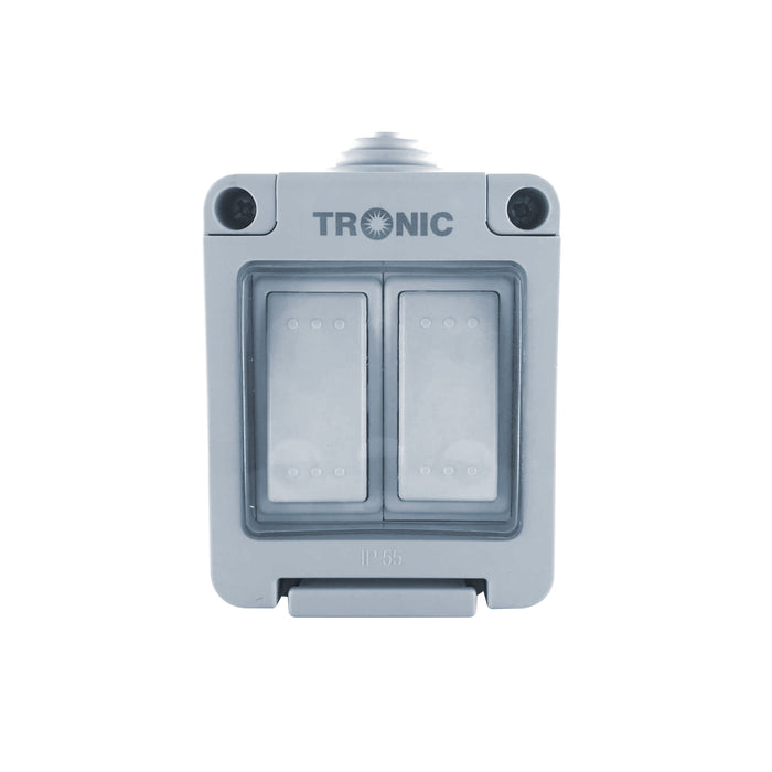 Tronic Waterproof 2 Gang 2 Way Switch 1 Tronic Waterproof 2 Gang 2 Way Switch