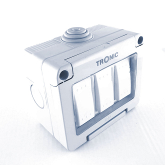 Tronic Waterproof 3 Gang 2 Way