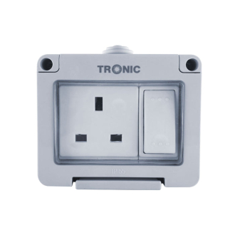 Tronic Waterproof Single Socket 13Amps