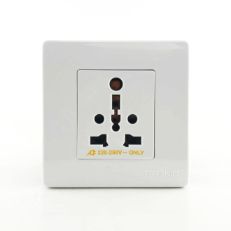 Tronic Single Universal Switch Socket