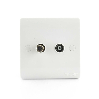 Tronic TV / Satellite Socket
