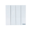 Tronic Big Button Switch 4 Gang 2 Way