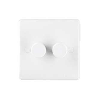 Tronic Dimmer 2 Gang Switch