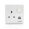 Tronic Single Socket With USB 13Amps