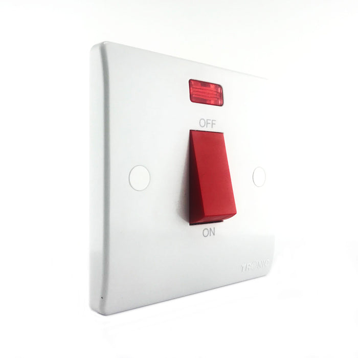 Tronic Dp Switch With Neon Standard 45A 2 Tronic Dp Switch With Neon Standard 45A