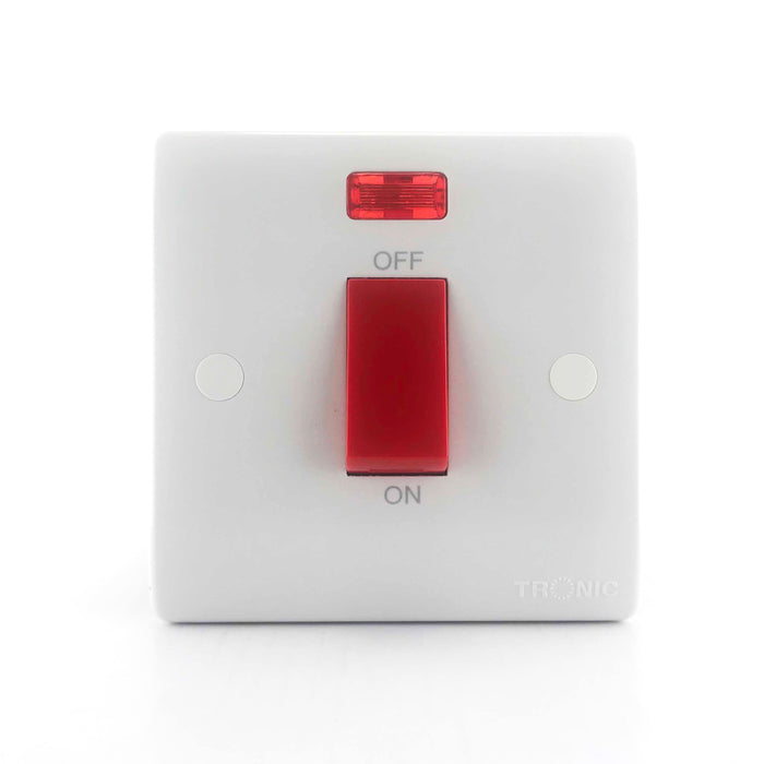 Tronic Dp Switch With Neon Standard 45A 1 Tronic Dp Switch With Neon Standard 45A