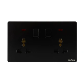 Tronic Universal Switch Socket Twin