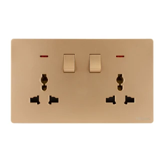 Tronic Universal Switch Socket Twin