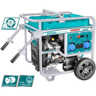 Total Petrol Generator 12kW Electric Start TP1150006